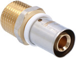 CONECTOR PRESĂ GZ 16MM X 1/2" profil U