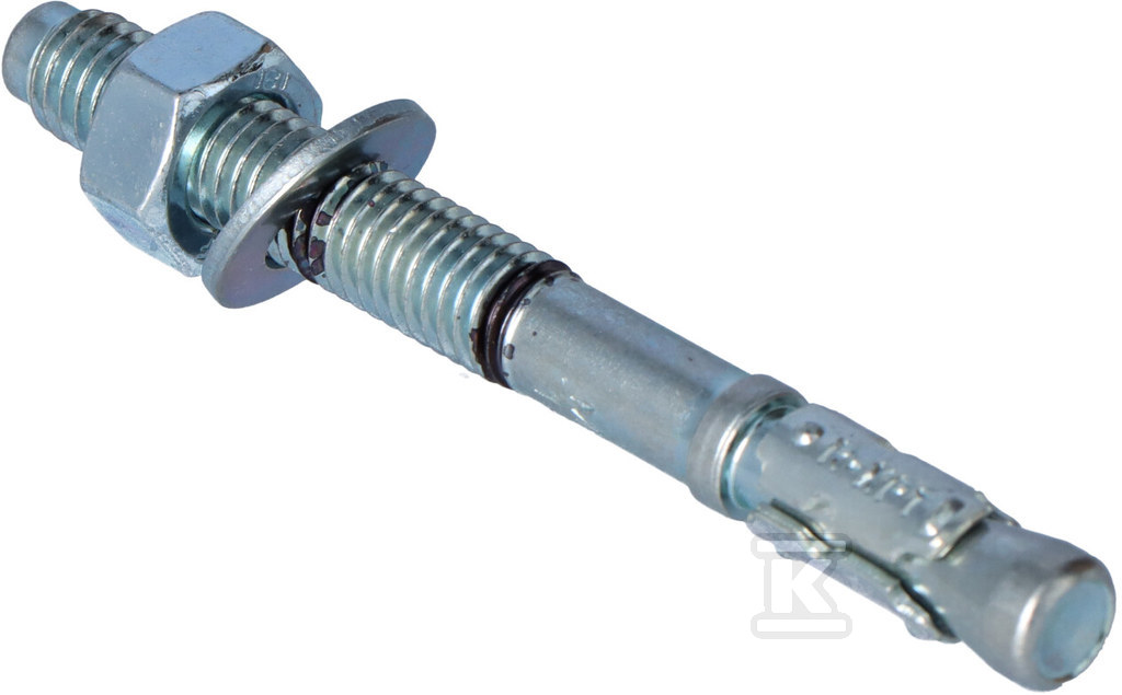 Steel segmented throughbolt anchor 8 x - R-XPT-08080/15