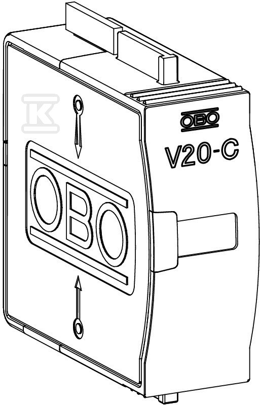 Wkładka ogranicznika przepięć typ V20-C - 5099609