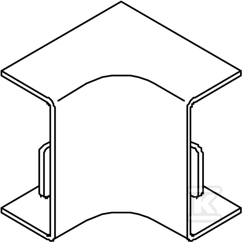 Internal corner fitting, type WDK - 6191843