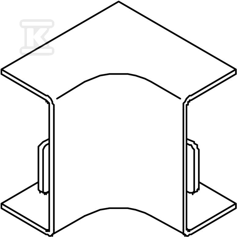 Inneneckbeschlag Typ WDK HI40090RW - 6191967