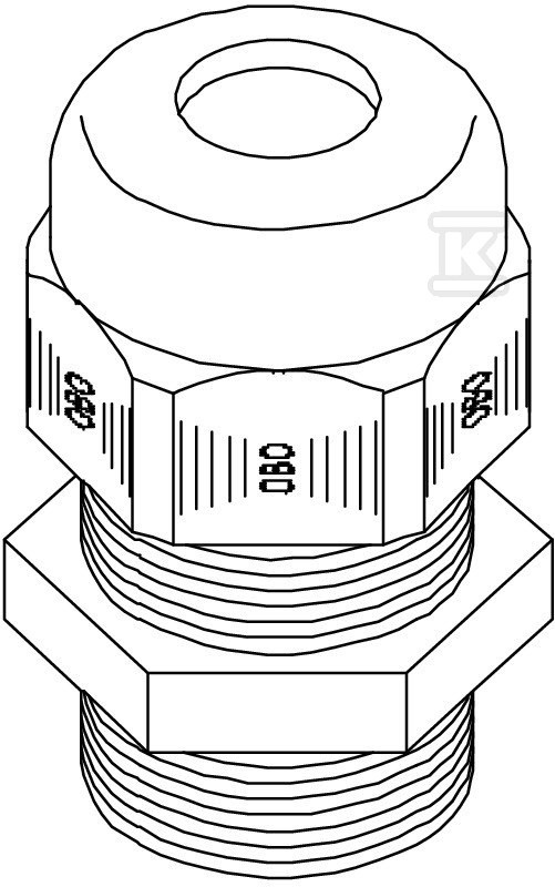 Cable gland type V-TEC PG21 LGR - 2024764