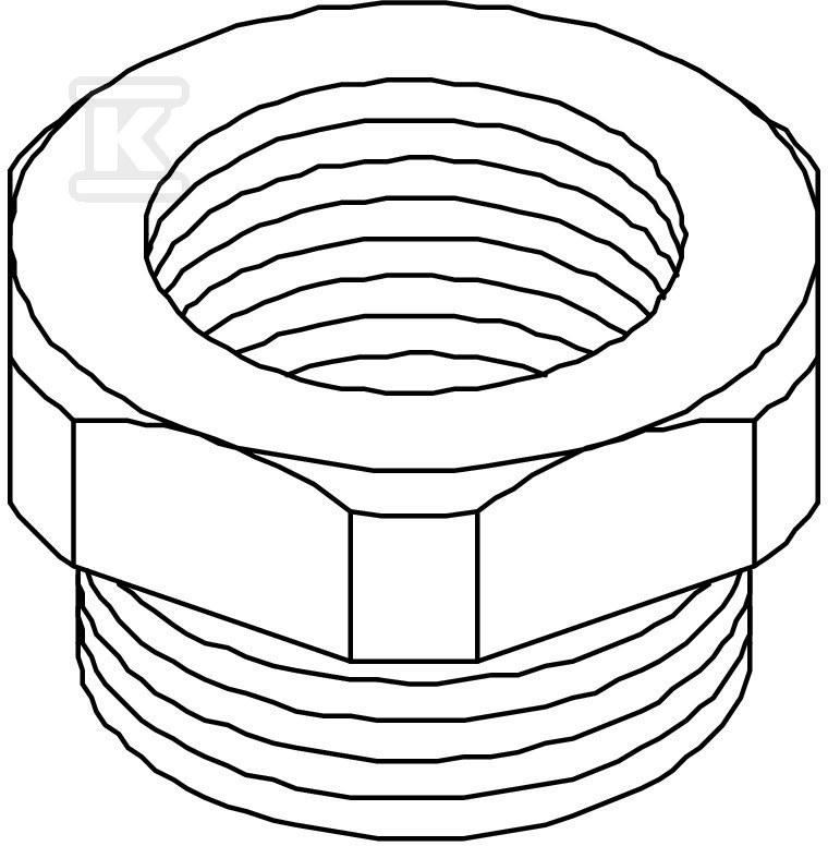 Reduction type 107 R M20-12 PA - 2030616