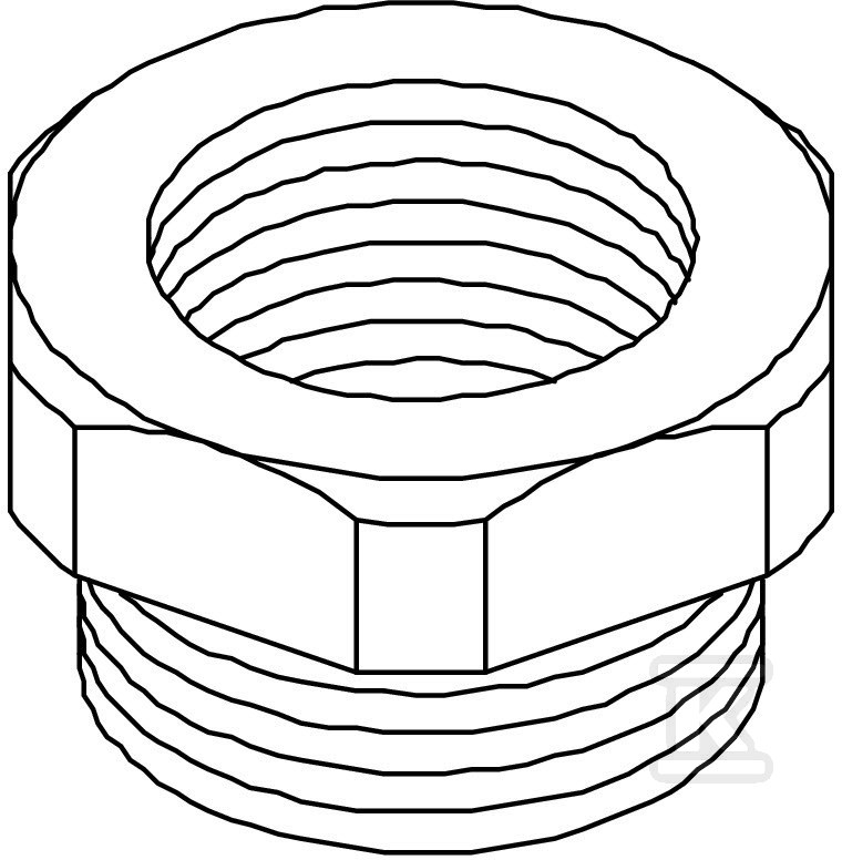 Reduction type 107 R M40-16 PA - 2030643