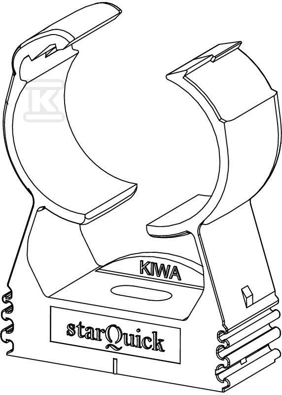 starQuick clamp type SQ-25 LGR - 2146207