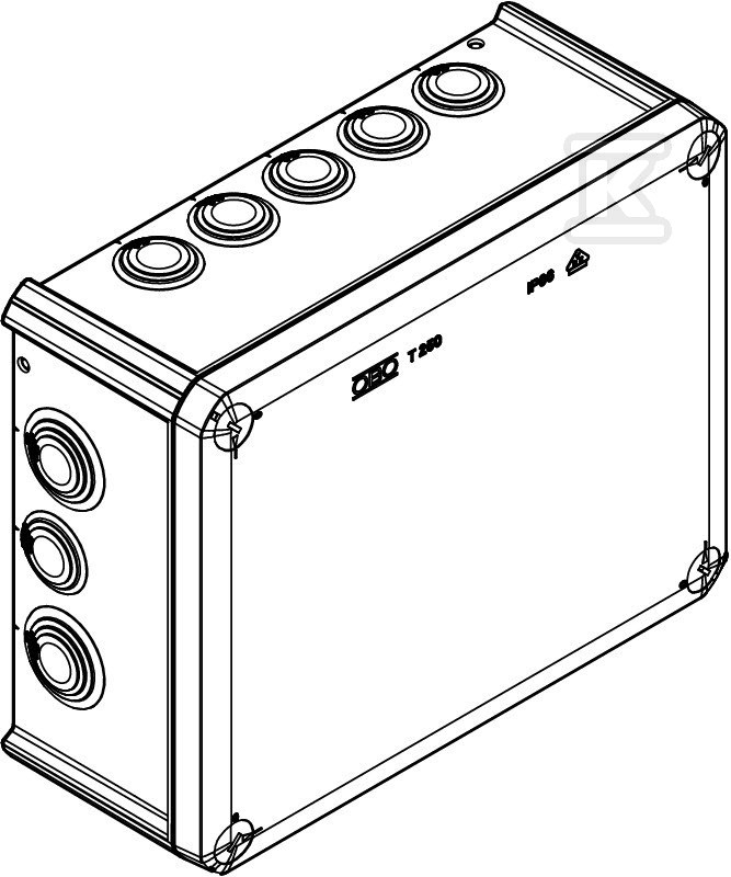 Spojovací krabice typ T 250 - 2007109