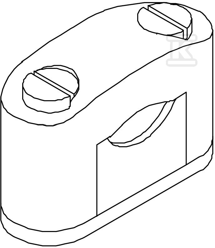 Clamp SOM type 3082 LGR - 2124343