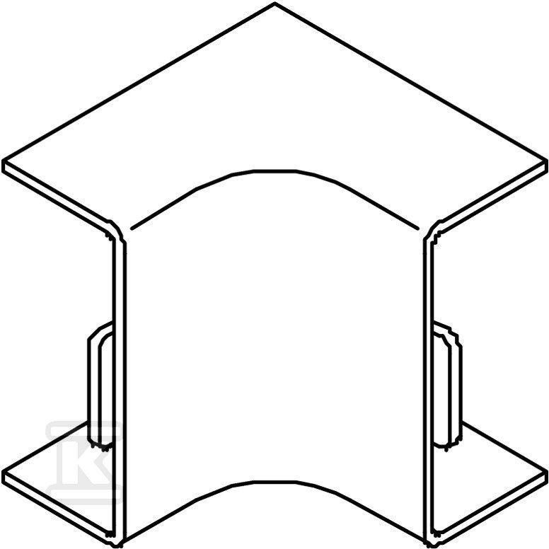 Internal corner fitting, type WDK - 6191940