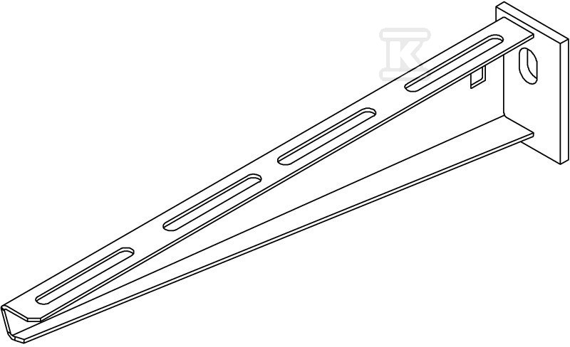 Wysięgnik ścienny typ AW 15 31 A2 - 6421032