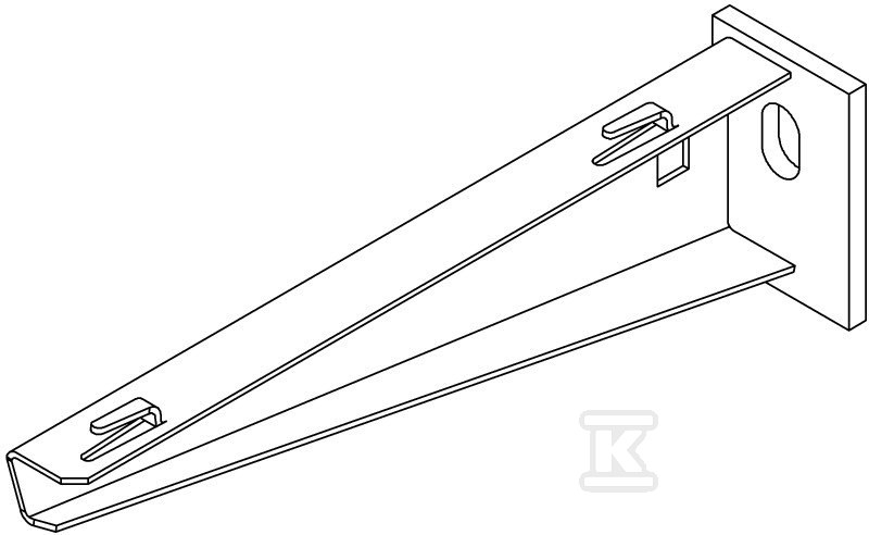 Wysięgnik ścienny typ AWG 15 21 A2 - 6420628