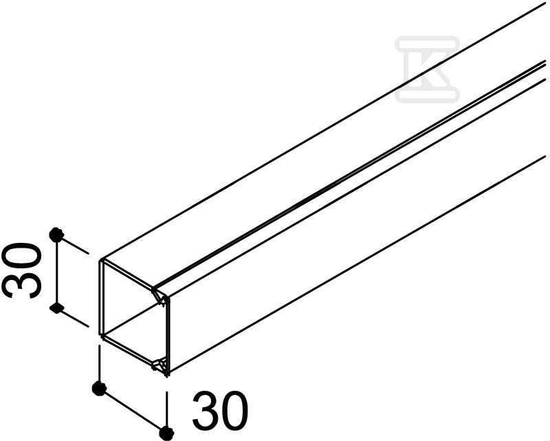 Tip instalacionog kanala VDK30030RV - 6191096