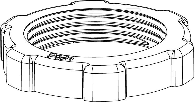 Poistná matica typ 116 PG21 - 2043211