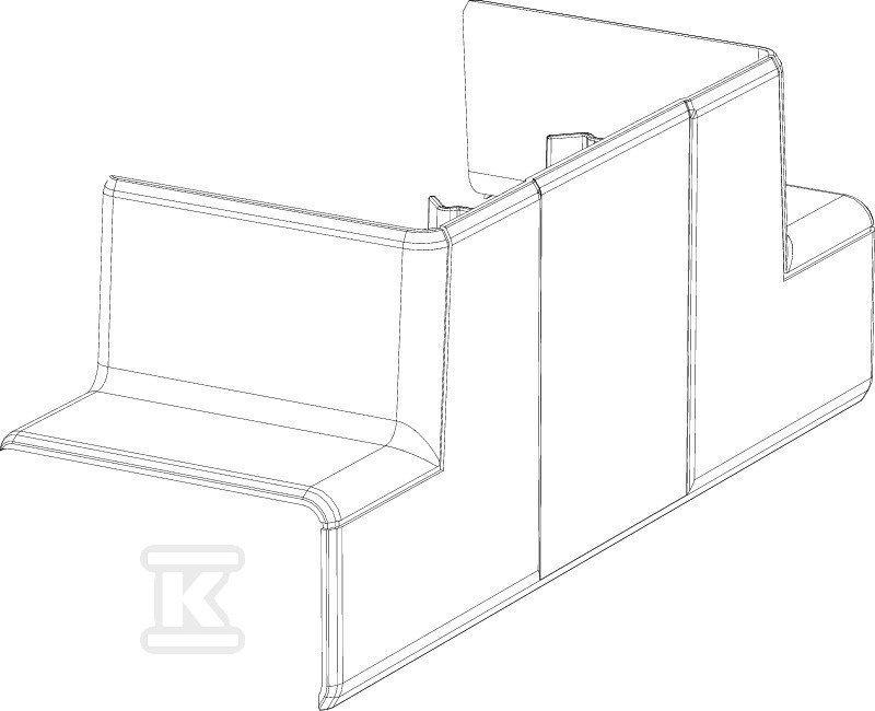 Trójnik typ GK-TR53100AL - 6113104