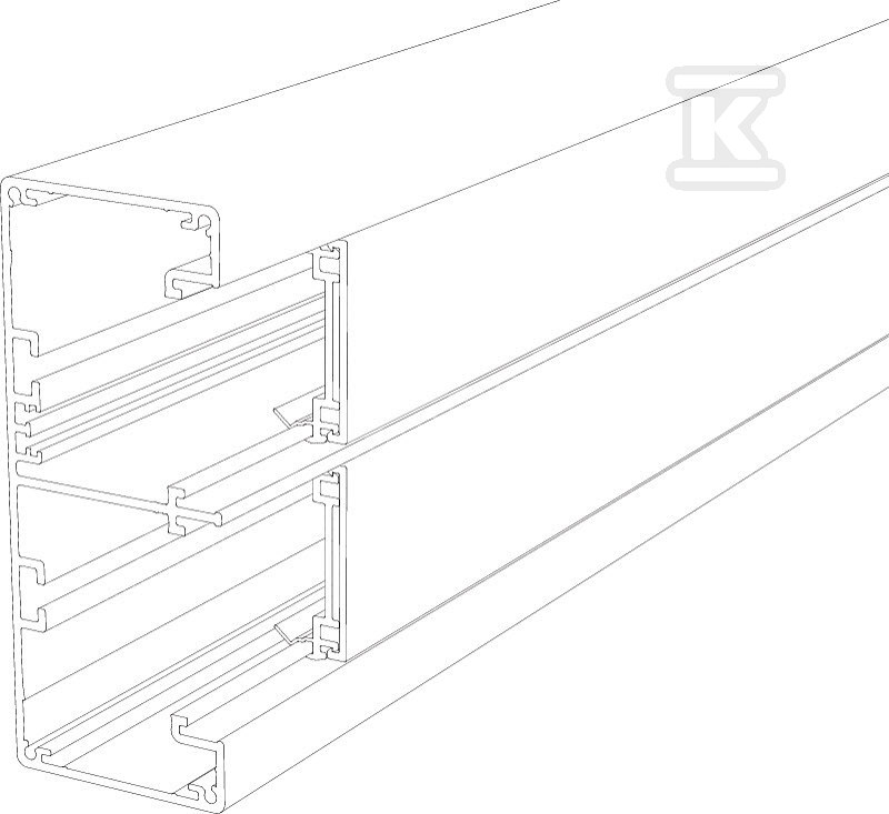 Kanał podparapetowy typ GA-53130RW - 6112500