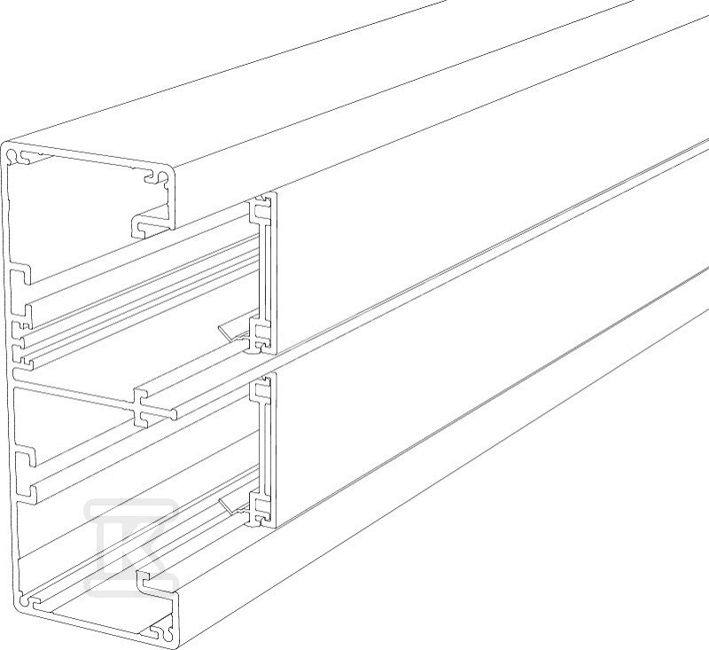 Kanał podparapetowy typ GA-53130EL - 6112503