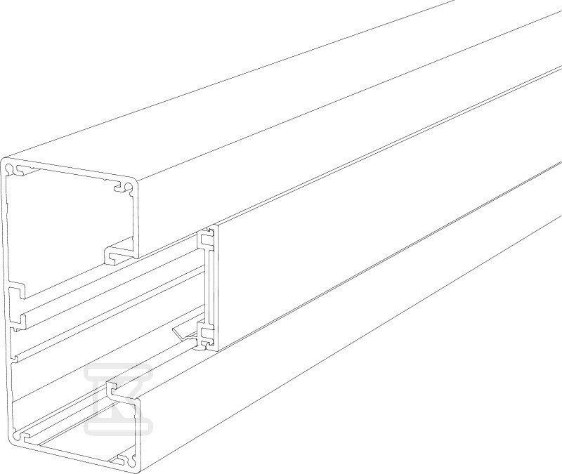 Kanał podparapetowy typ GA-53100EL - 6112403