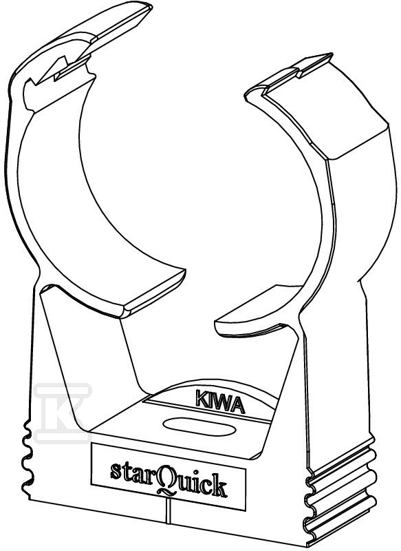 StarQuick clamp type SQ-32 LGR - 2146258