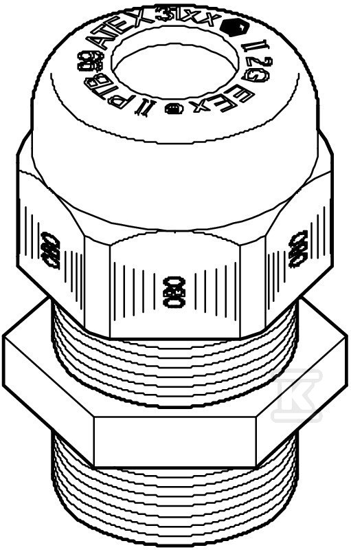 Dławik kablowy - EX typ VTEC EX M20 SW - 2050323