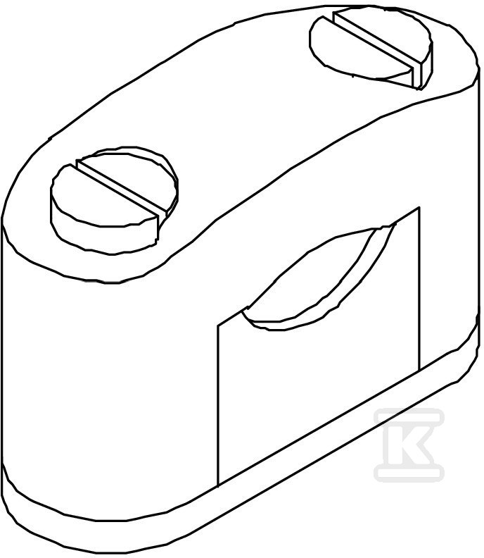 Clamp SOM type 3079 LGR - 2124149