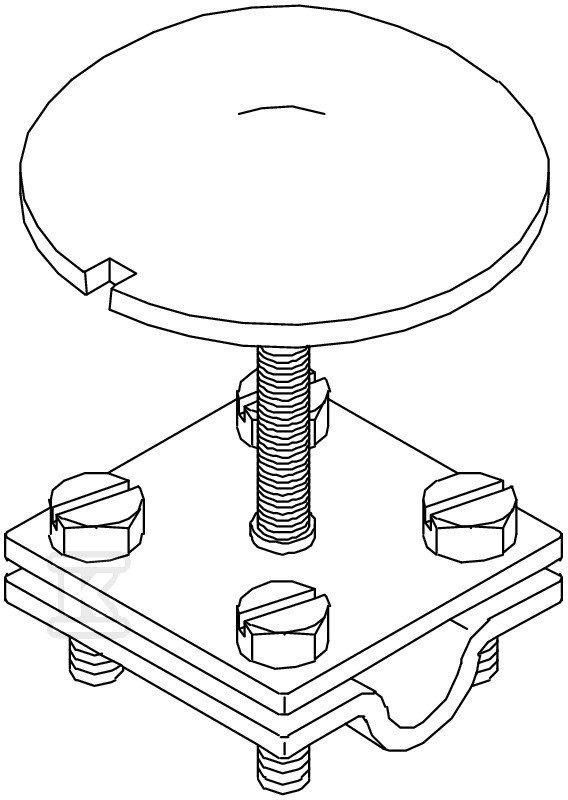 Grzybek odgromowy typ 128 F - 5405769