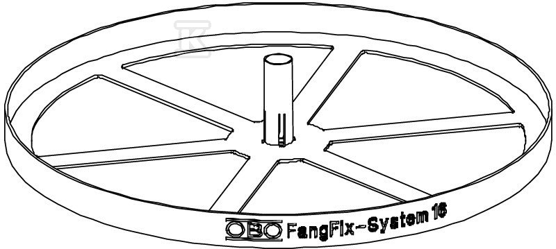 Ochranná základňa typu F-FIX-B16 - 5403235