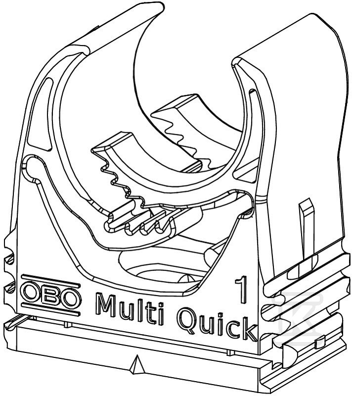 Multi-Quick clamp type M-Quick 15-19LGR - 2153106