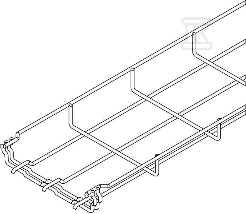 Mesh cable tray GRM 35/150 3M type GRM - 6000056