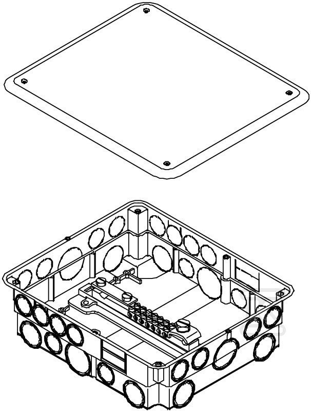 Bară echipotențială tip 1809 UP - 5015065