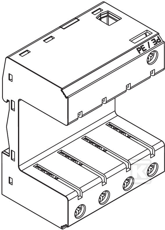 Podstawa ogranicznika typ MB 3+NPE - 5096669