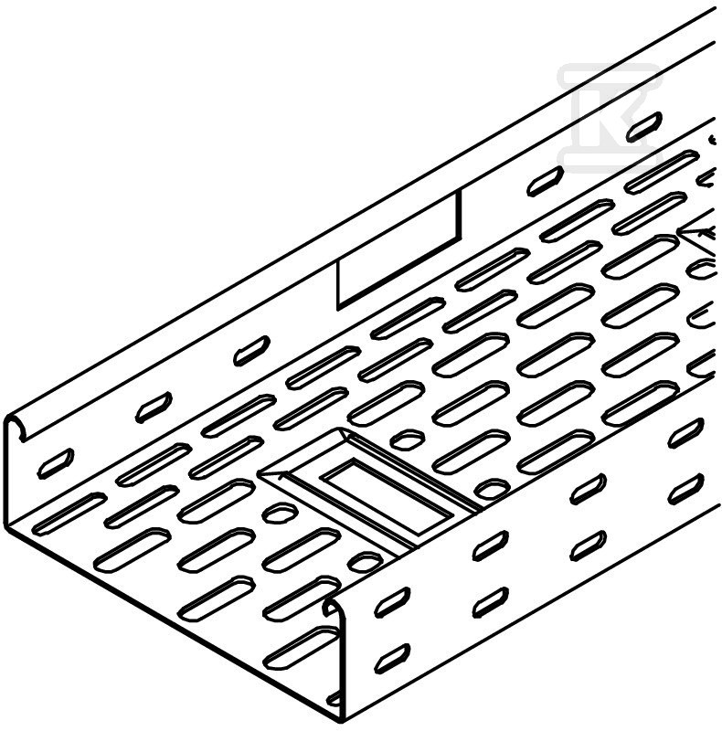 Korytko kablowe IKS typ IKS 610 FS /3m/ - 6087116