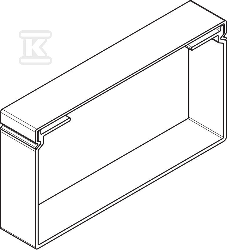 Kanał instalacyjny, bezhalogenowy typ - 6175472