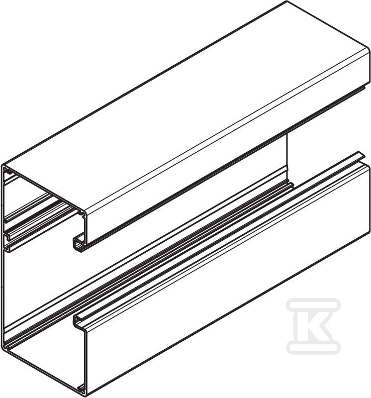 Asymmetric under-sill duct, GA-A90170RW - 6279500