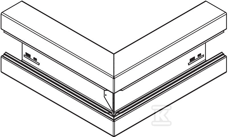Зовнішній, симетричний куточок типу - 6277610