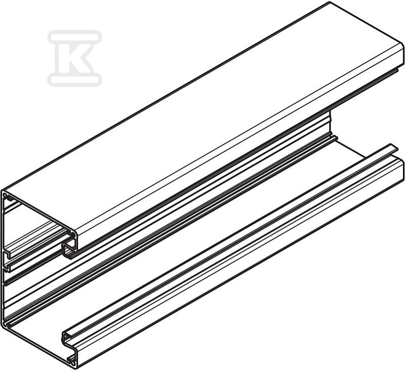 Symmetrical under-sill duct, - 6279200