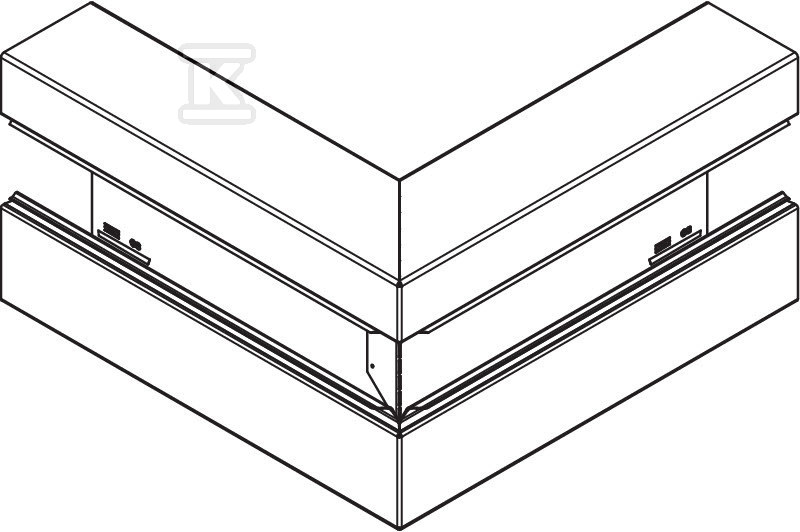 Кут зовнішній, асиметричний, тип - 6278110