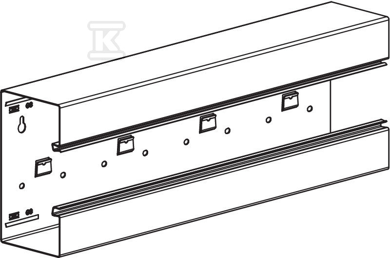 Symmetrical under-sill duct, type - 6277700