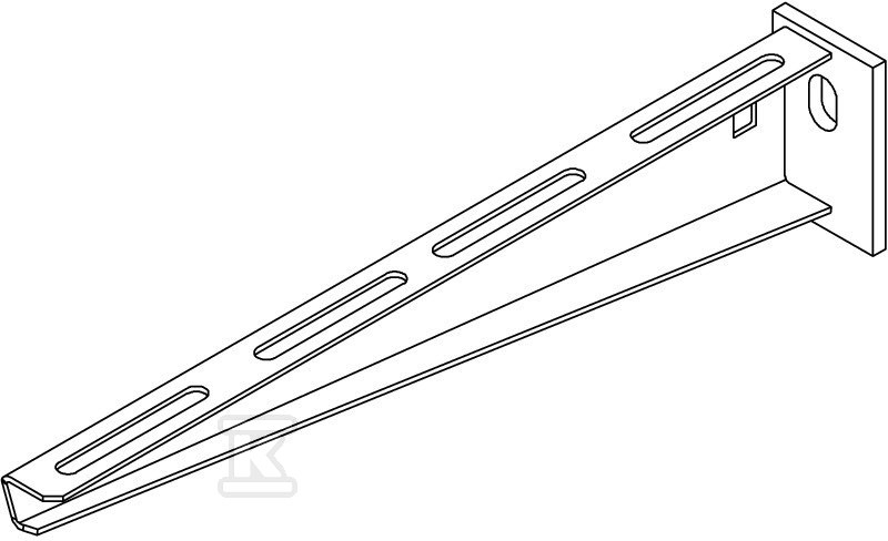 Wysięgnik ścienny typ AW 15 31 A4 - 6392024