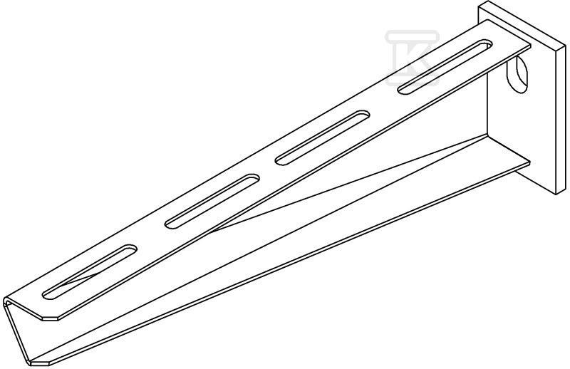 Wysięgnik ścienny typ AW 30 31 A4 - 6443621