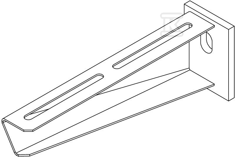 Wysięgnik ścienny typ AW 30 21 A2 - 6442838