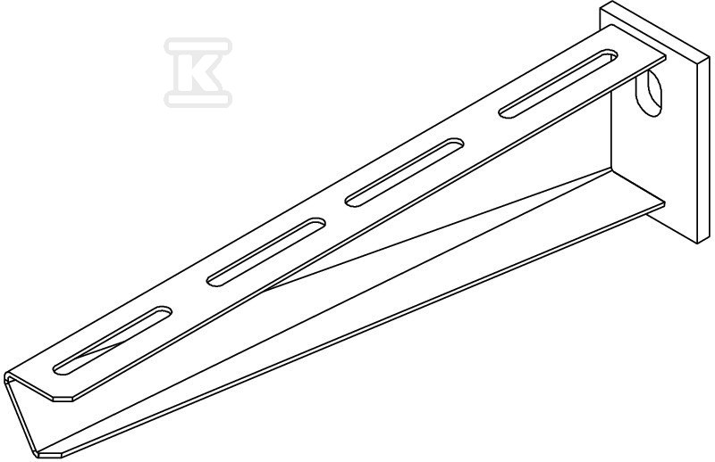 Wysięgnik ścienny typ AW 30 31 A2 - 6442854