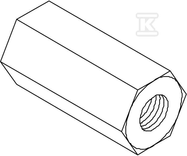 Připojovací objímka typ CSTR M8 G - 6410081