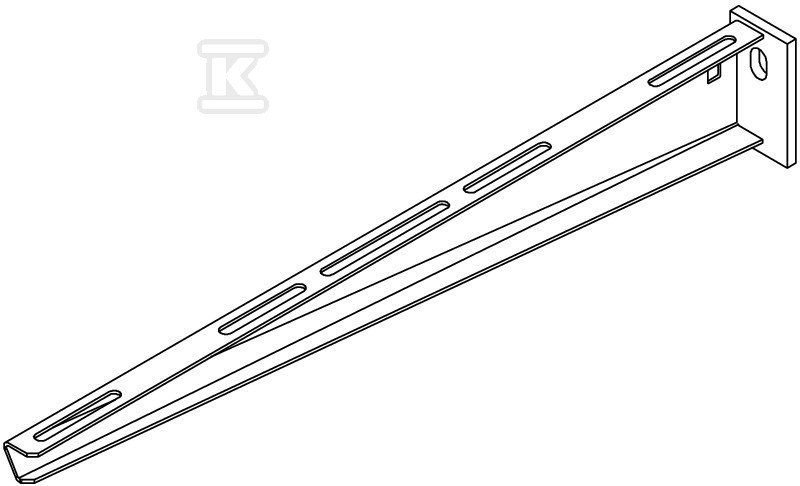 Wysięgnik ścienny typ AW 15 51 A2 - 6421040