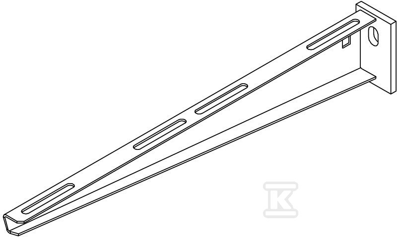 Wysięgnik ścienny typ AW 15 41 A2 - 6421036