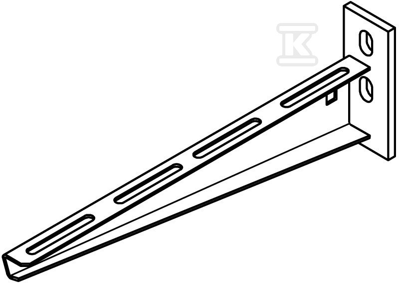Wysięgnik ścienny typ AW 15 31 FT 2L - 6420918