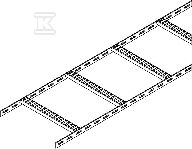 Drabina kablowa morska typ SL 42 250 A2 - 7097088