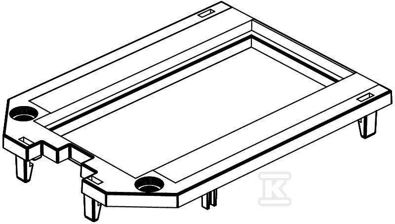 Ramka montażowa typ UT34 P2 - 7408773