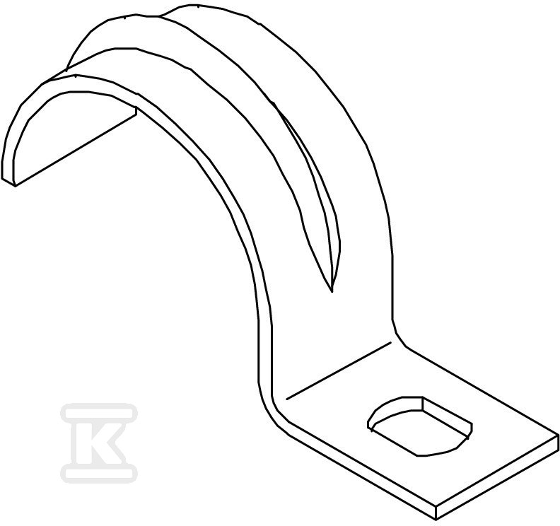 Obejma mocująca typ 604 4 G - 1003046