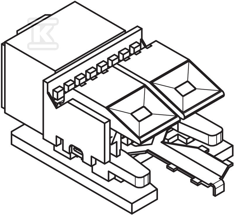 Připojovací modul kat. 5, nestíněný typ - 6117337