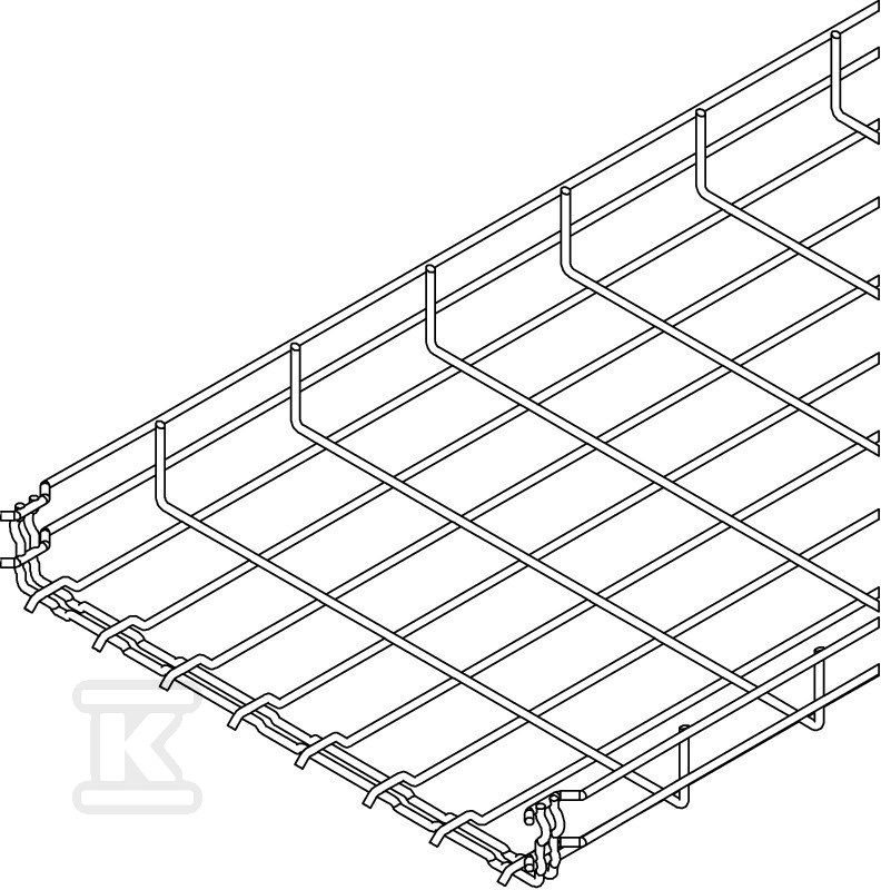 Mesh cable tray GRM 55/400 3M type GRM - 6001450