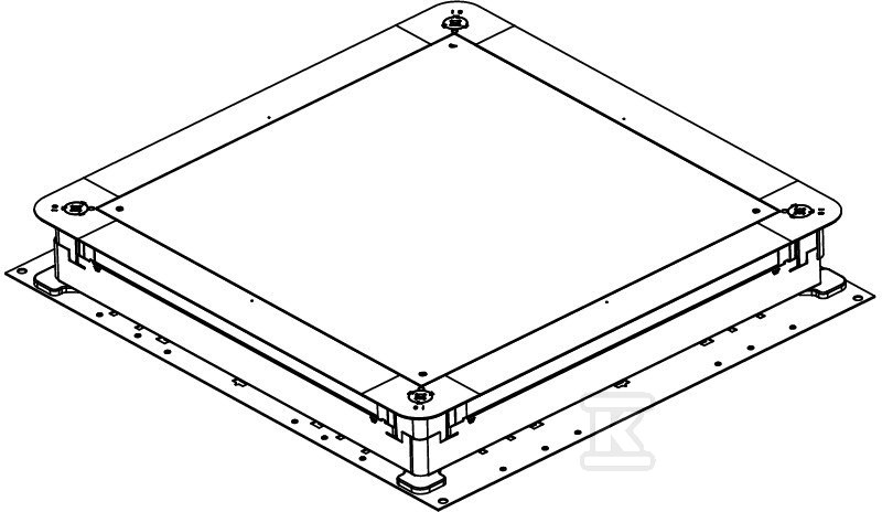 Podlahový box typ UZD 350-3 - 7410034